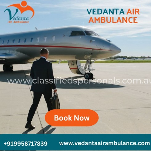 Get Vedanta Air Ambulance in Ranchi.'_'.1