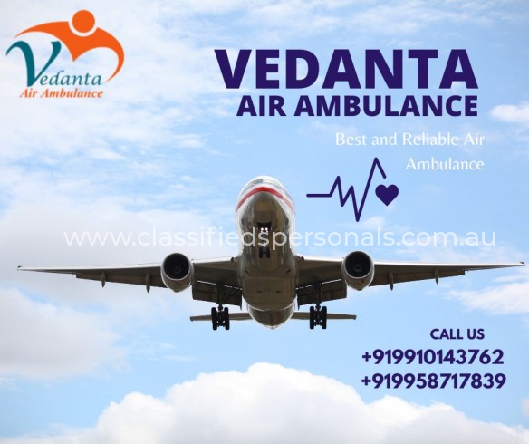 Vedanta Air Ambulance Service in Gorakhpur.'_'.1