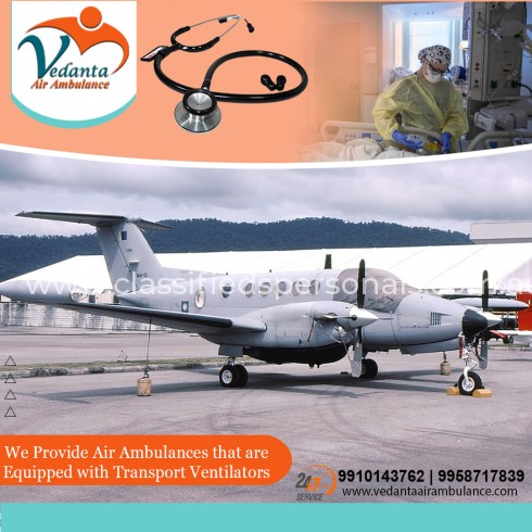 Vedanta Air Ambulance in Raipur.'_'.1