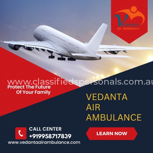 Vedanta Air Ambulance Service in Allahabad.'_'.1