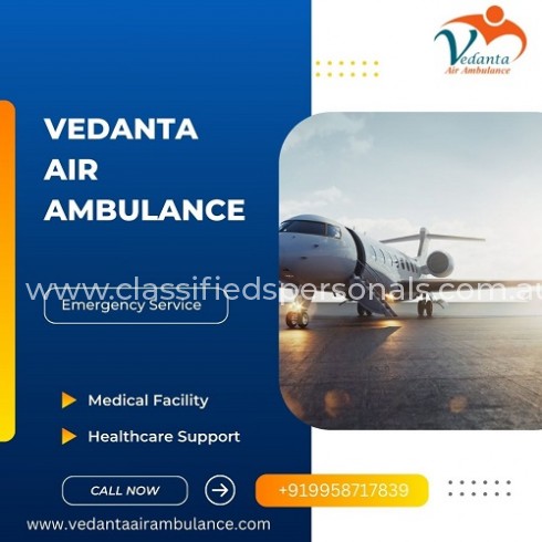 Vedanta Air Ambulance Service in Gorakhpur.'_'.1