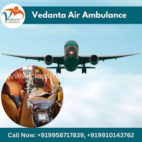 Vedanta Air Ambulance Service in Indore.'_'.1